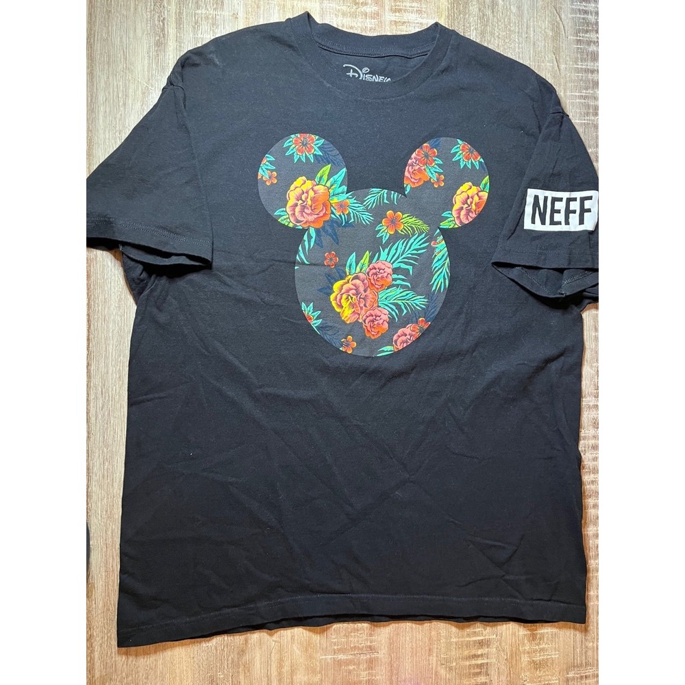 Disney X Neff Floral Mickey Mouse T-shirt XL